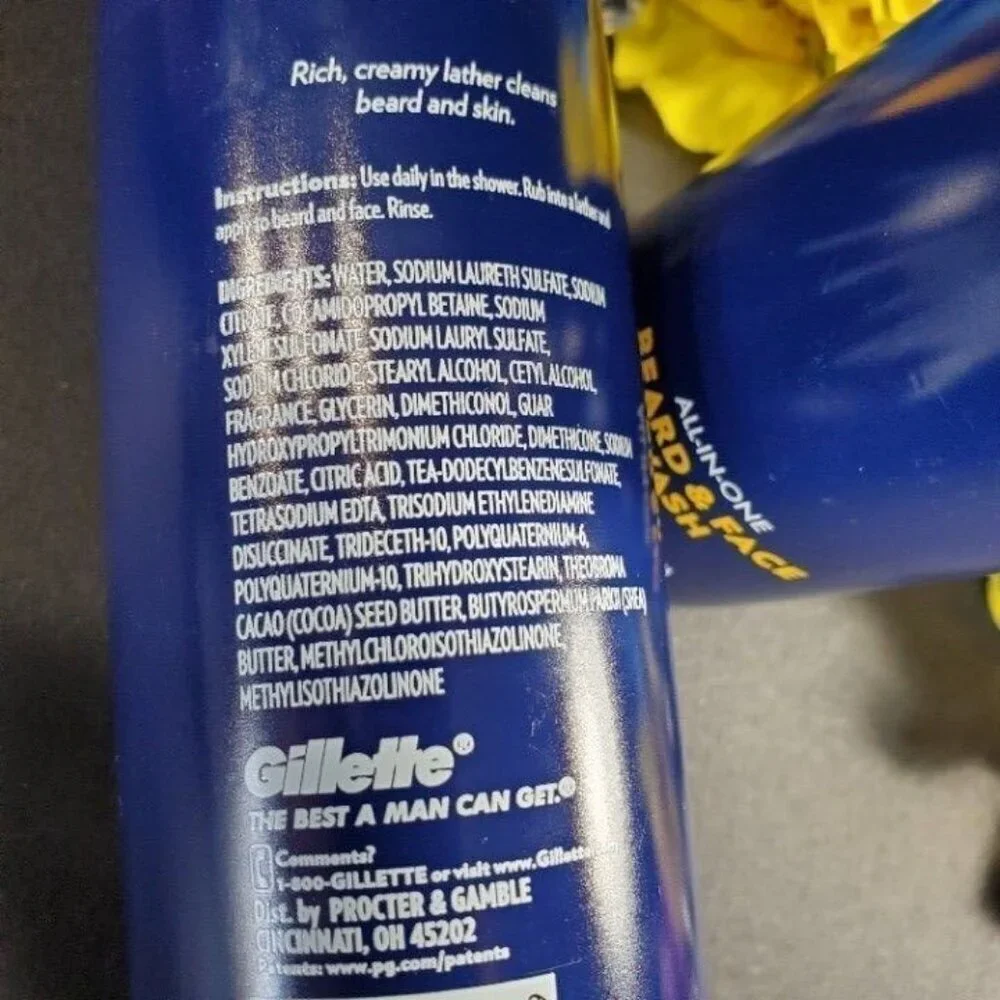Enrich Gillette Beard Face Mens Wash All One Grooming Soap Creamy